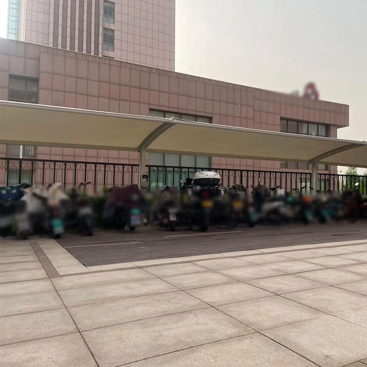 施秉县膜结构电动车棚